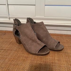 Carlos Santana peep toe bootie